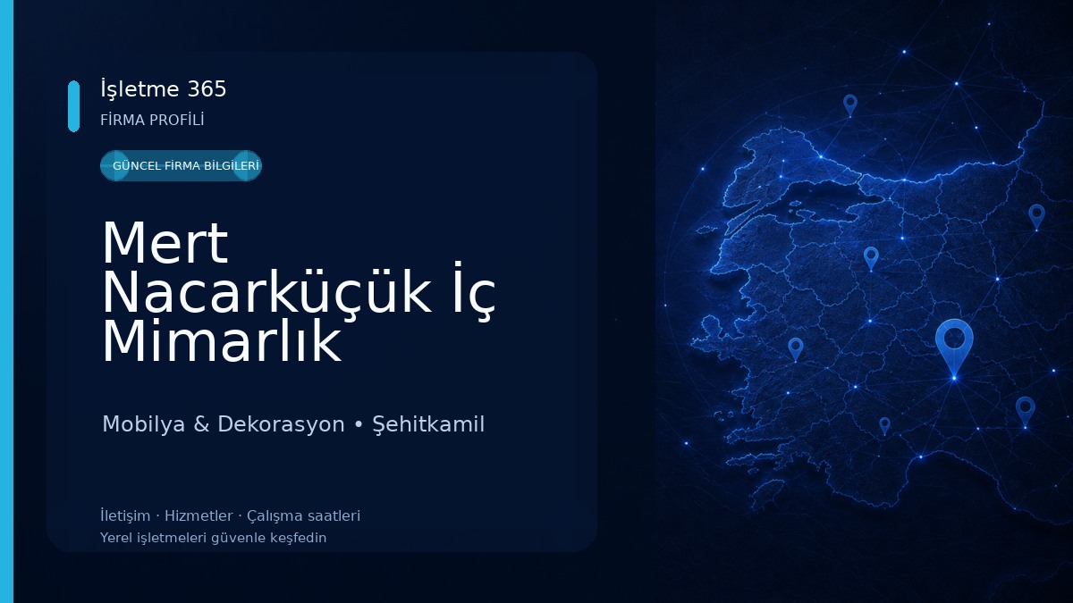 Mert Nacarküçük İç Mimarlık Mobilya Dekorasyon San. Tic. Ltd. Şti. Mobilya & Dekorasyon