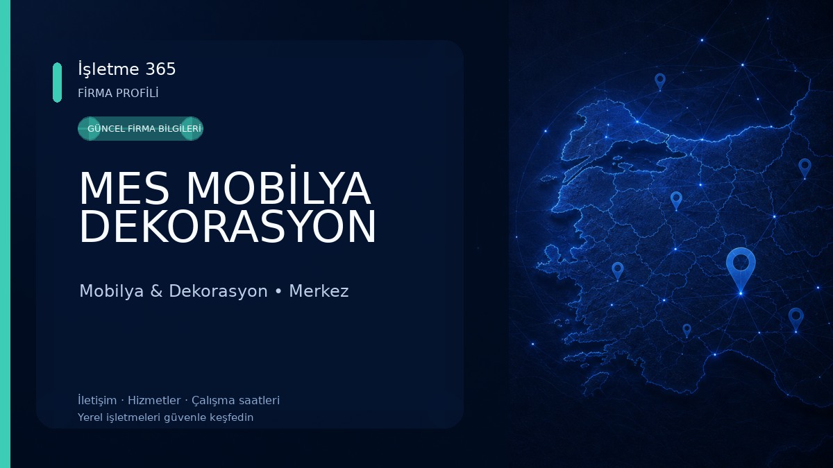 MES MOBİLYA DEKORASYON