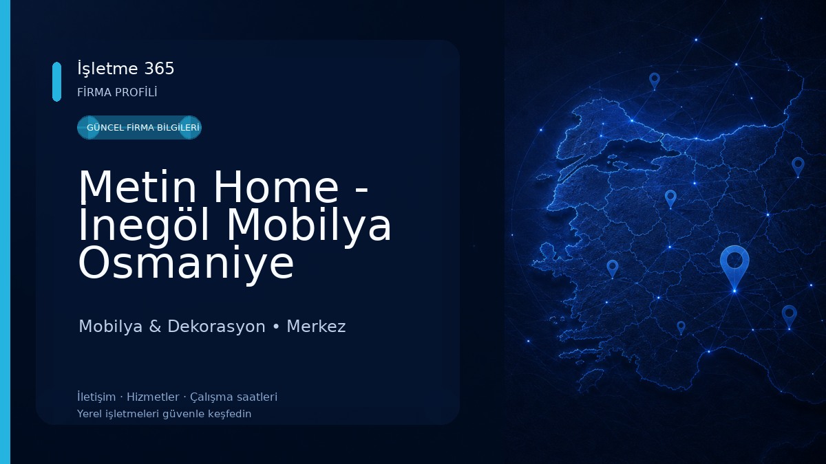 Metin Home - İnegöl Mobilya Osmaniye Bahçe Mobilyası - Osmaniye Oturma Takımı - Osmaniye Mobilya Mağazası Mobilya & Dekorasyon