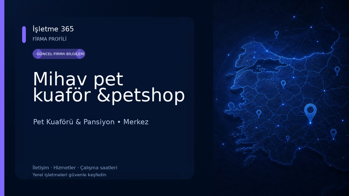 Mihav pet kuaför &petshop 