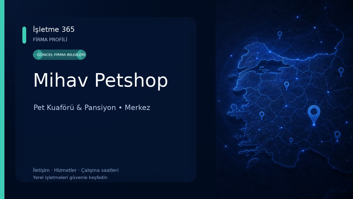 Mihav Petshop Pet Kuaförü & Pansiyon