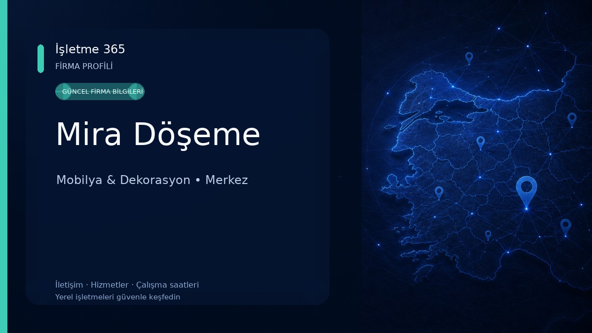 Mira Döşeme Mobilya & Dekorasyon