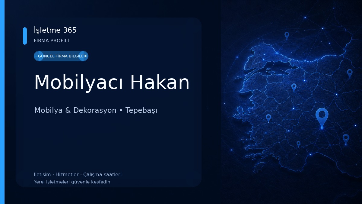 Mobilyacı Hakan Mobilya & Dekorasyon