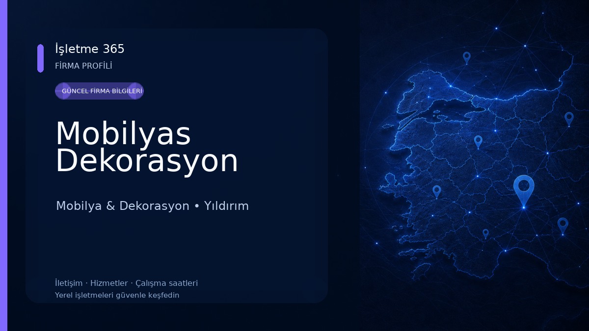 Mobilyas Dekorasyon Mobilya & Dekorasyon