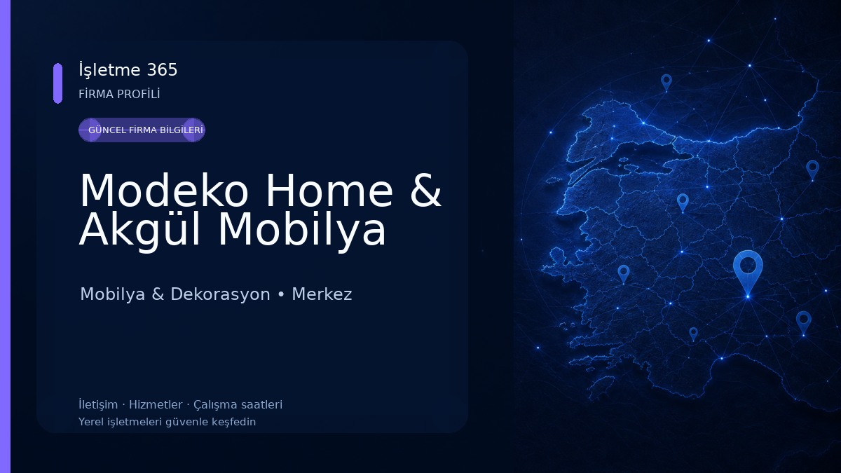 Modeko Home & Akgül Mobilya