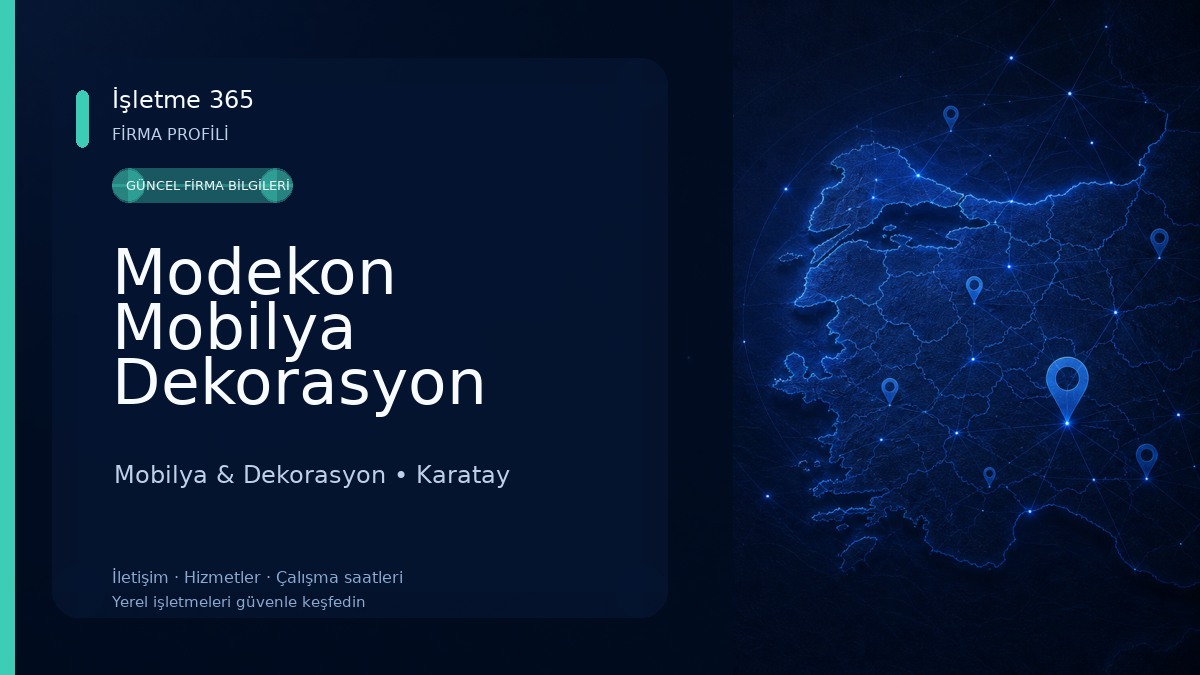 Modekon Mobilya Dekorasyon Mobilya & Dekorasyon