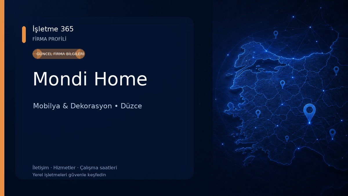 Mondi Home Mobilya & Dekorasyon