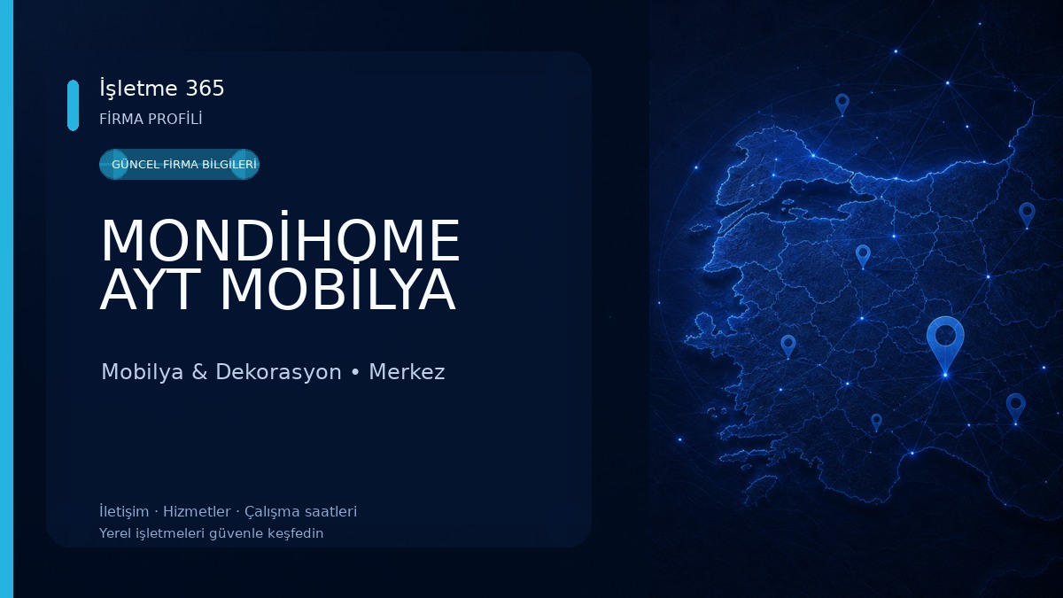 MONDİHOME AYT MOBİLYA