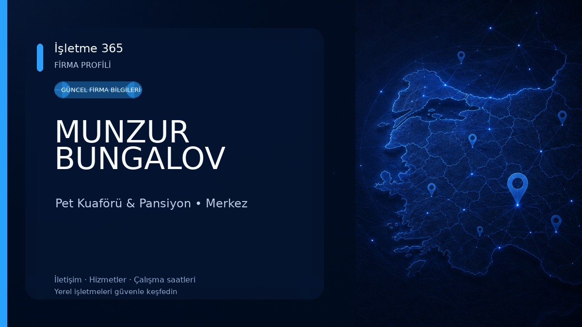 MUNZUR BUNGALOV