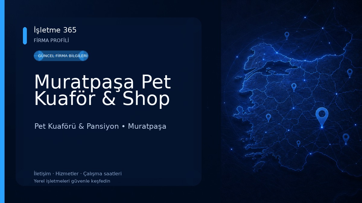 Muratpaşa Pet Kuaför & Shop Pet Kuaförü & Pansiyon