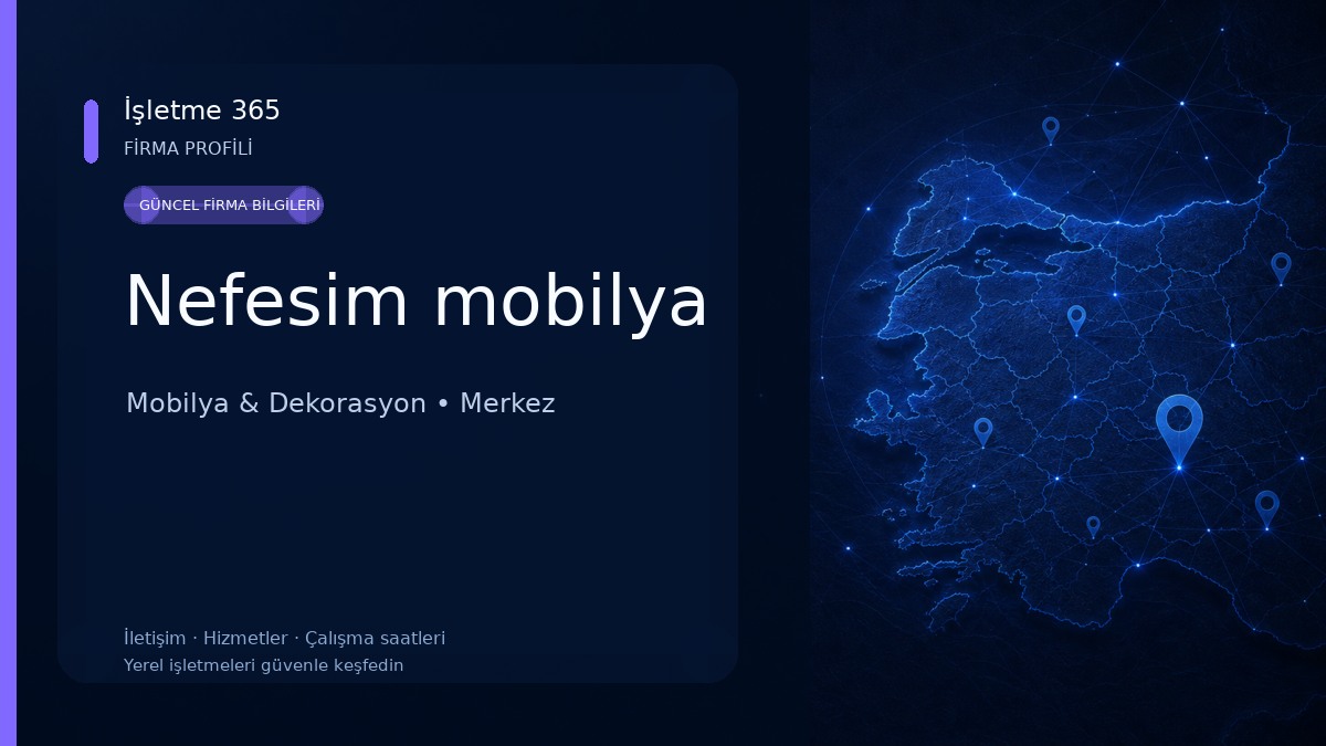 Nefesim mobilya Mobilya & Dekorasyon