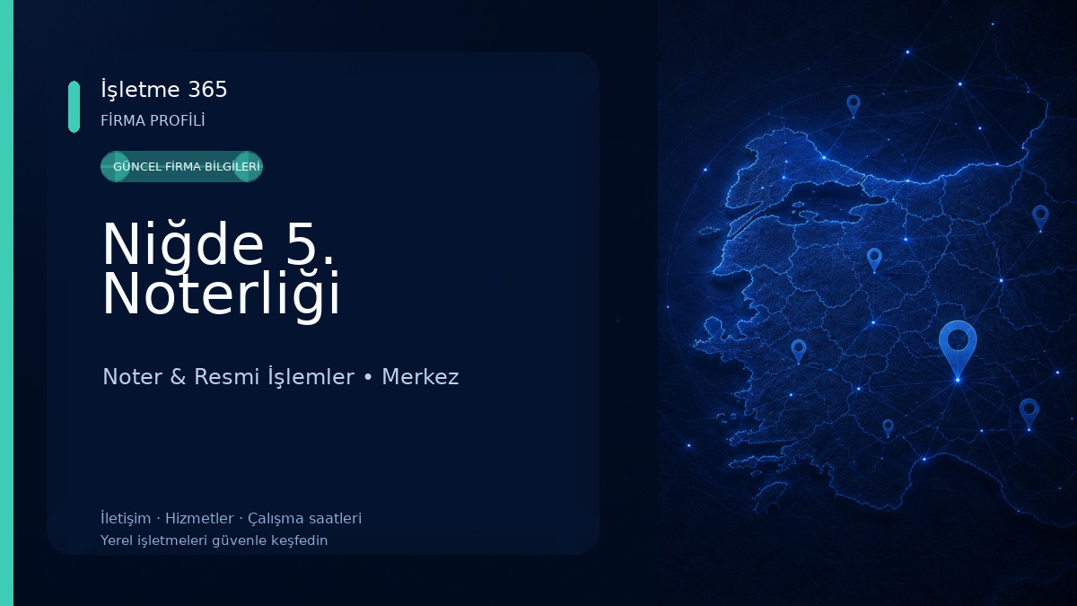 Niğde 5. Noterliği