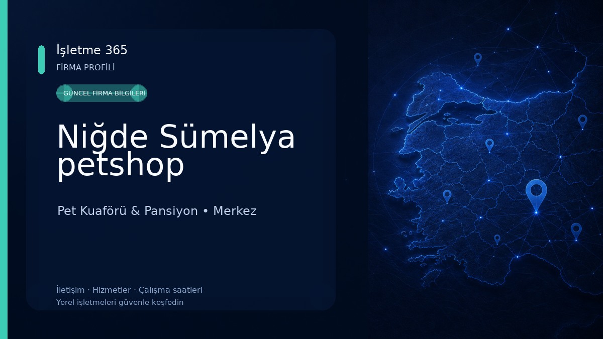 Niğde Sümelya petshop Pet Kuaförü & Pansiyon