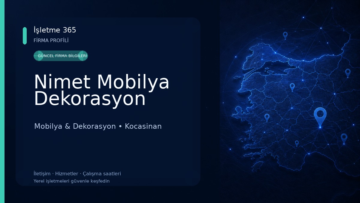 Nimet Mobilya Dekorasyon Mobilya & Dekorasyon