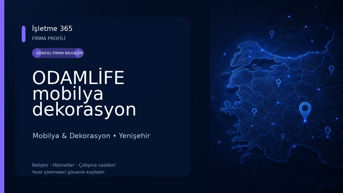 ODAMLİFE mobilya dekorasyon