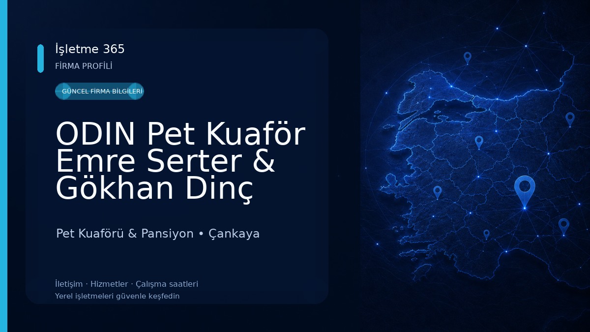 ODIN Pet Kuaför Emre Serter & Gökhan Dinç Pet Kuaförü & Pansiyon