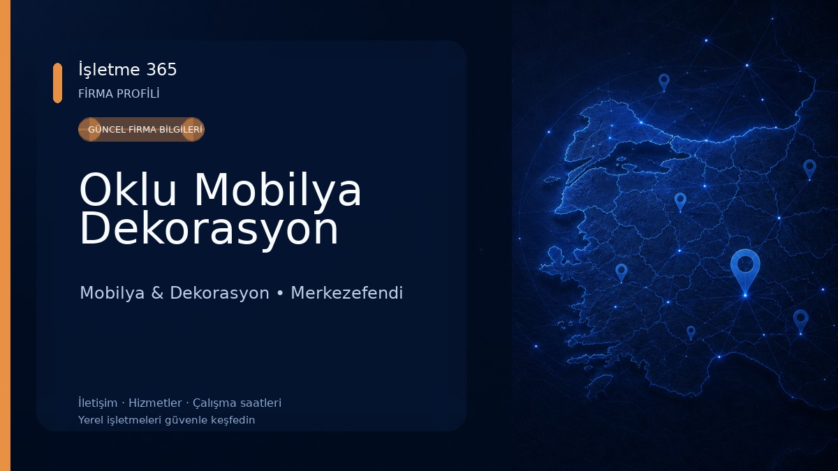 Oklu Mobilya Dekorasyon Mobilya & Dekorasyon