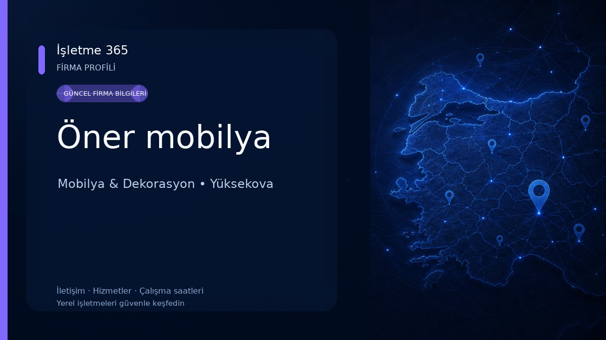 Öner mobilya 