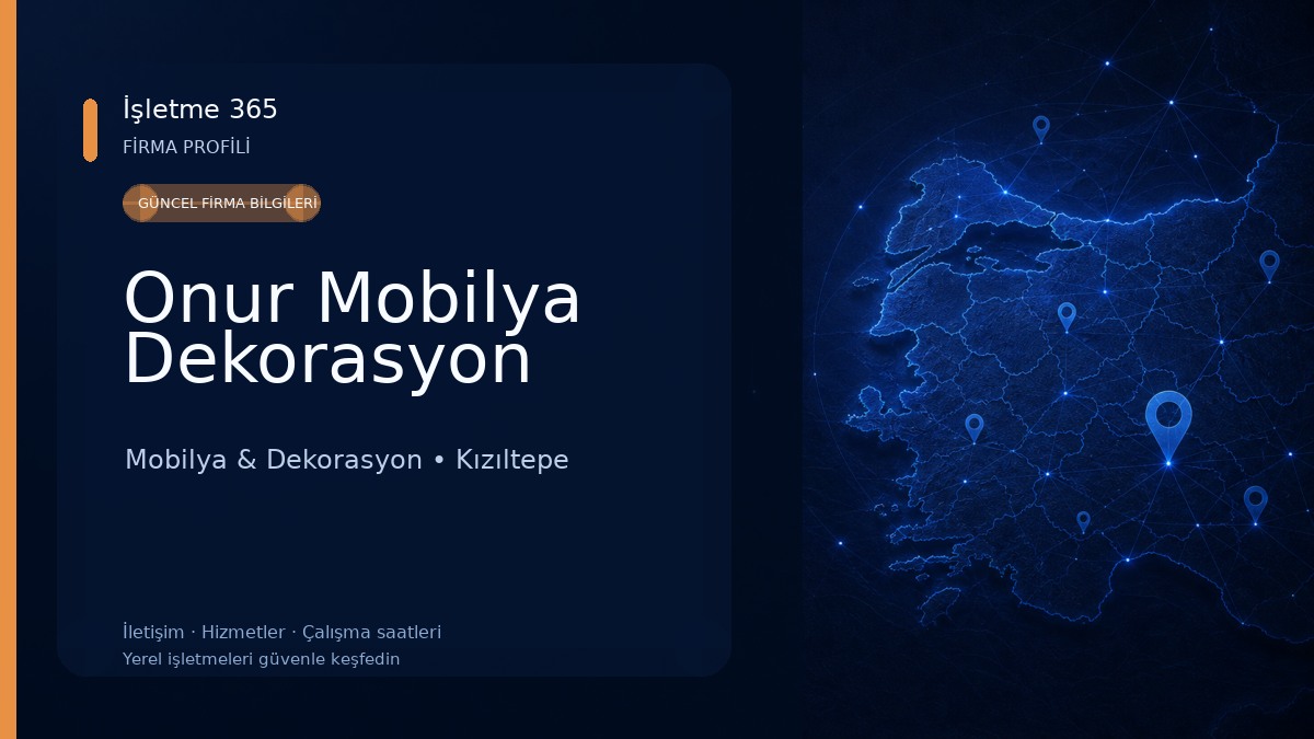 Onur Mobilya Dekorasyon Mobilya & Dekorasyon