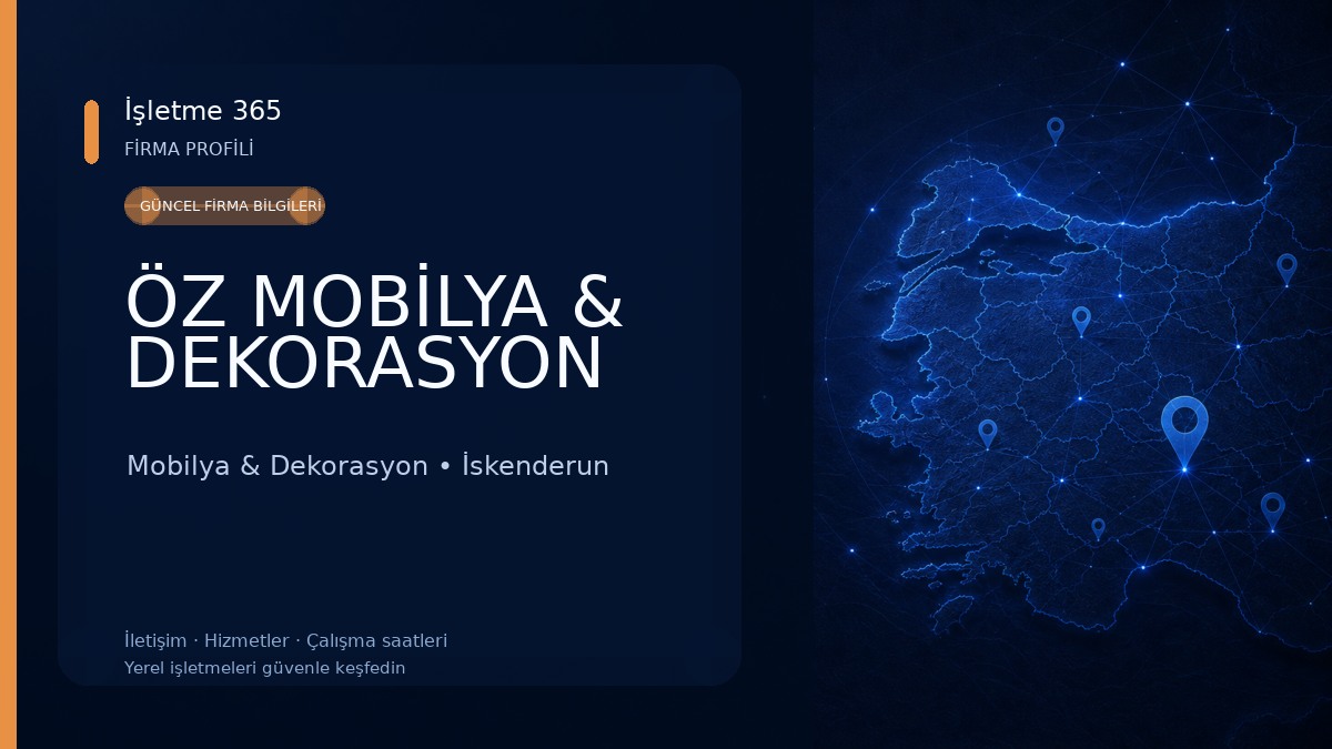 ÖZ MOBİLYA & DEKORASYON Mobilya & Dekorasyon