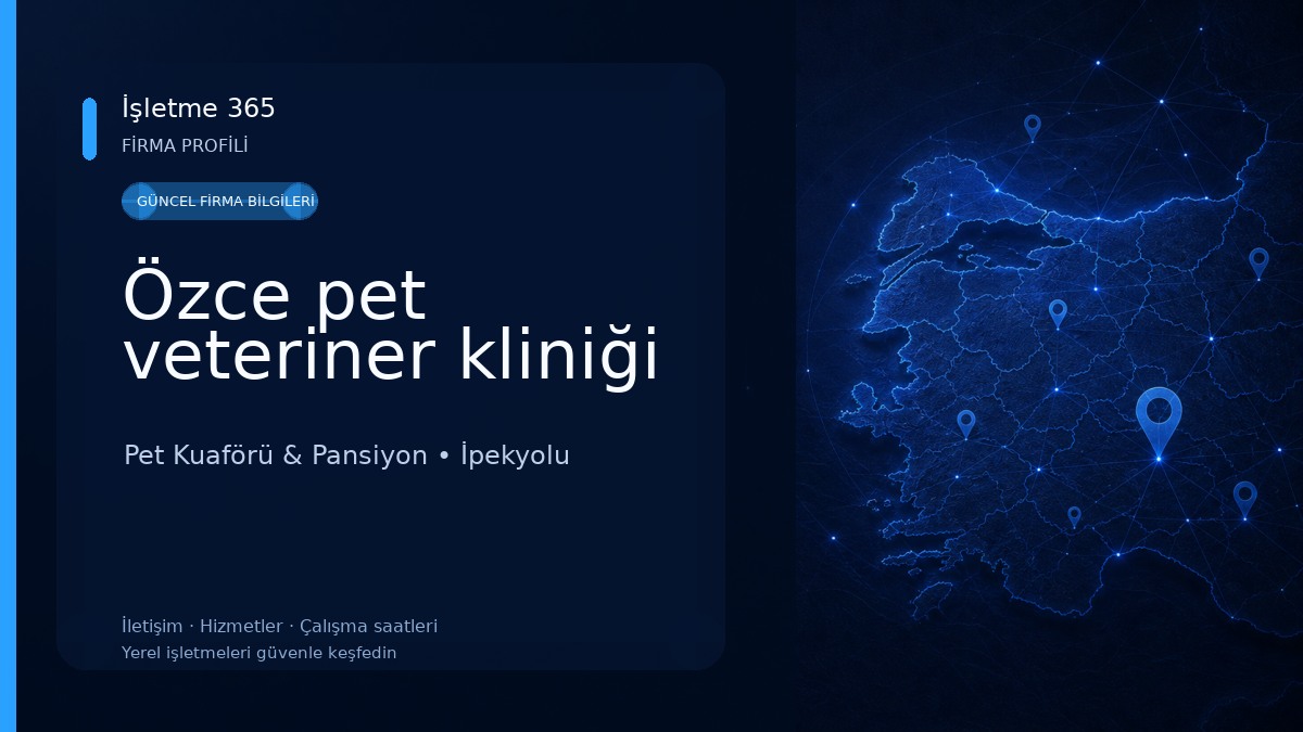 Özce pet veteriner kliniği