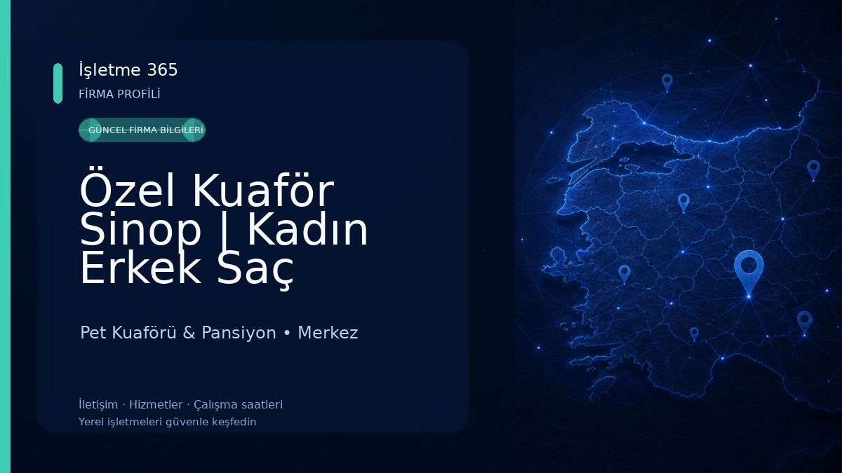Özel Kuaför Sinop | Kadın Erkek Saç Kesimi, Berber ve Lazer Epilasyon Merkezi