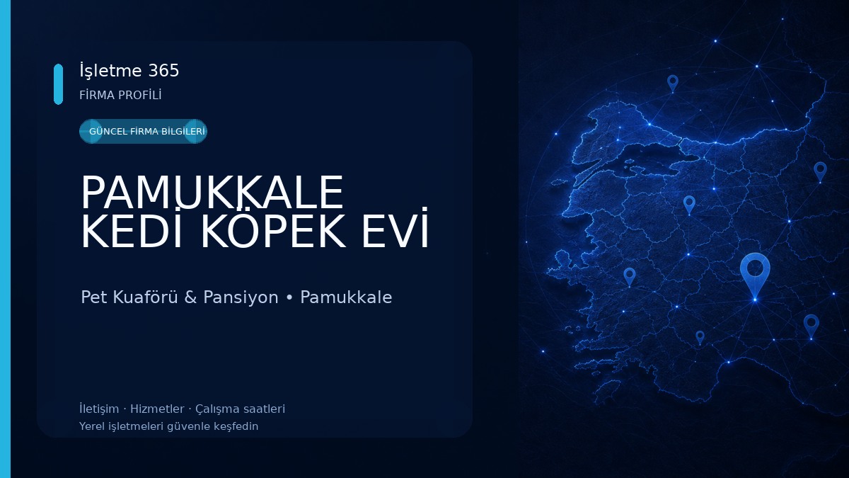 PAMUKKALE KEDİ KÖPEK EVİ