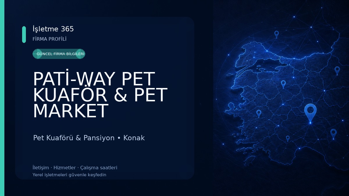 PATİ-WAY PET KUAFÖR & PET MARKET