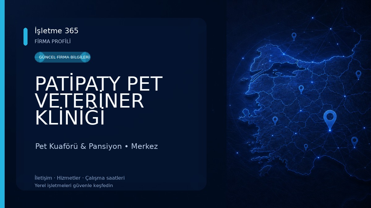 PATİPATY PET VETERİNER KLİNİĞİ 