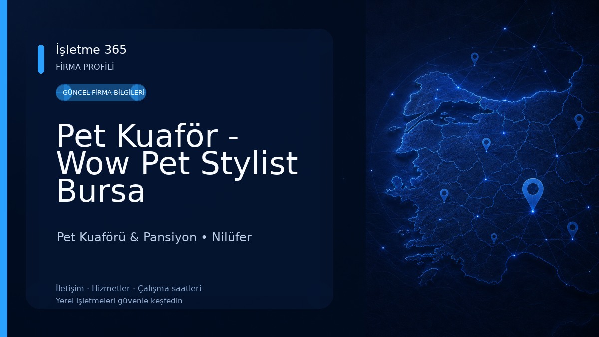 Pet Kuaför - Wow Pet Stylist Bursa Pet Kuaförü & Pansiyon