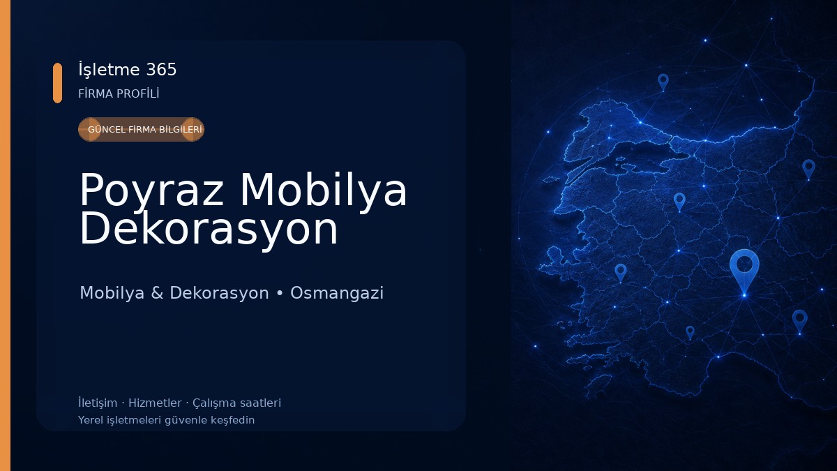 Poyraz Mobilya Dekorasyon