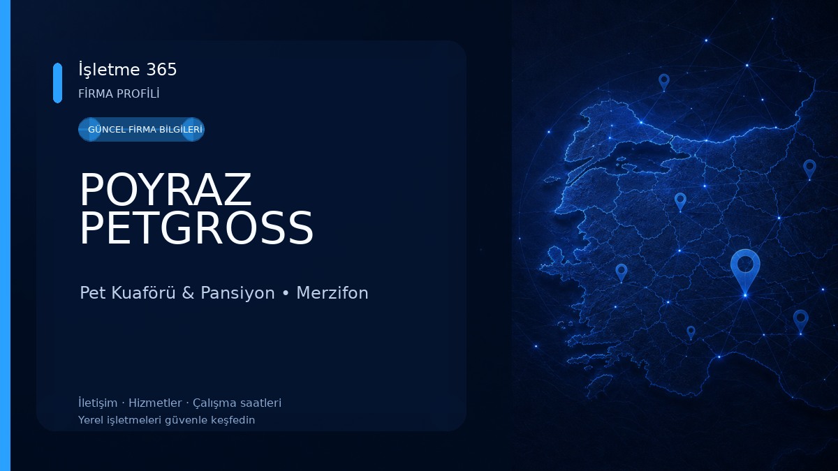 POYRAZ PETGROSS Pet Kuaförü & Pansiyon