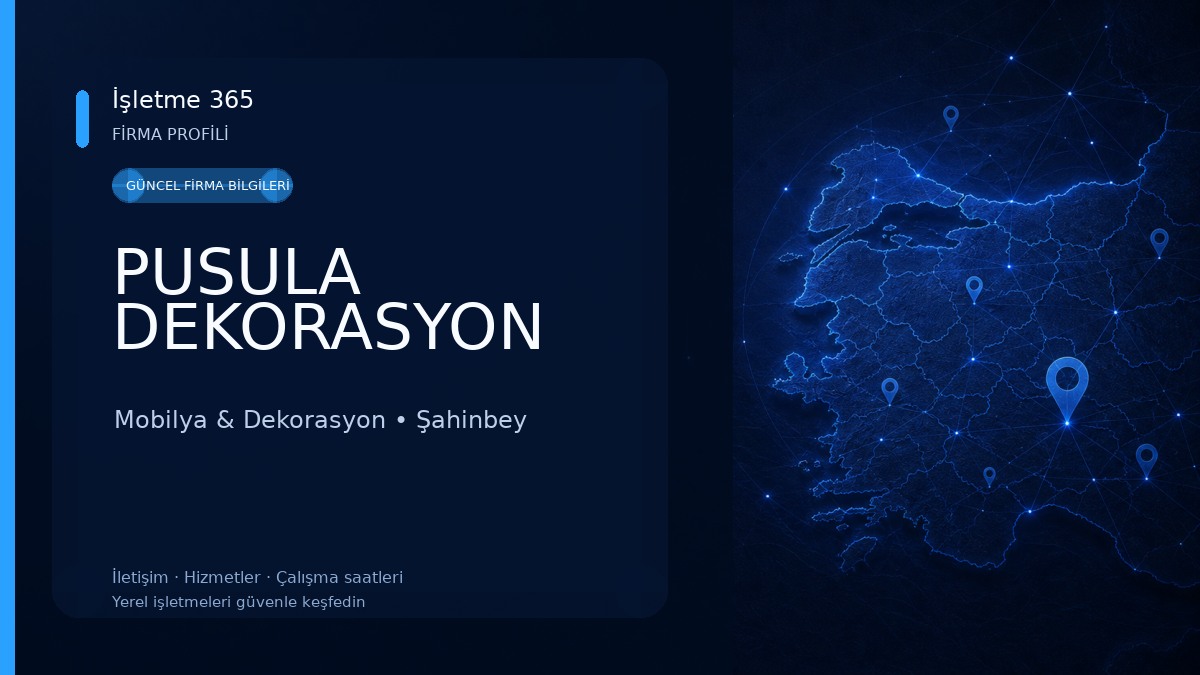 PUSULA DEKORASYON Mobilya & Dekorasyon