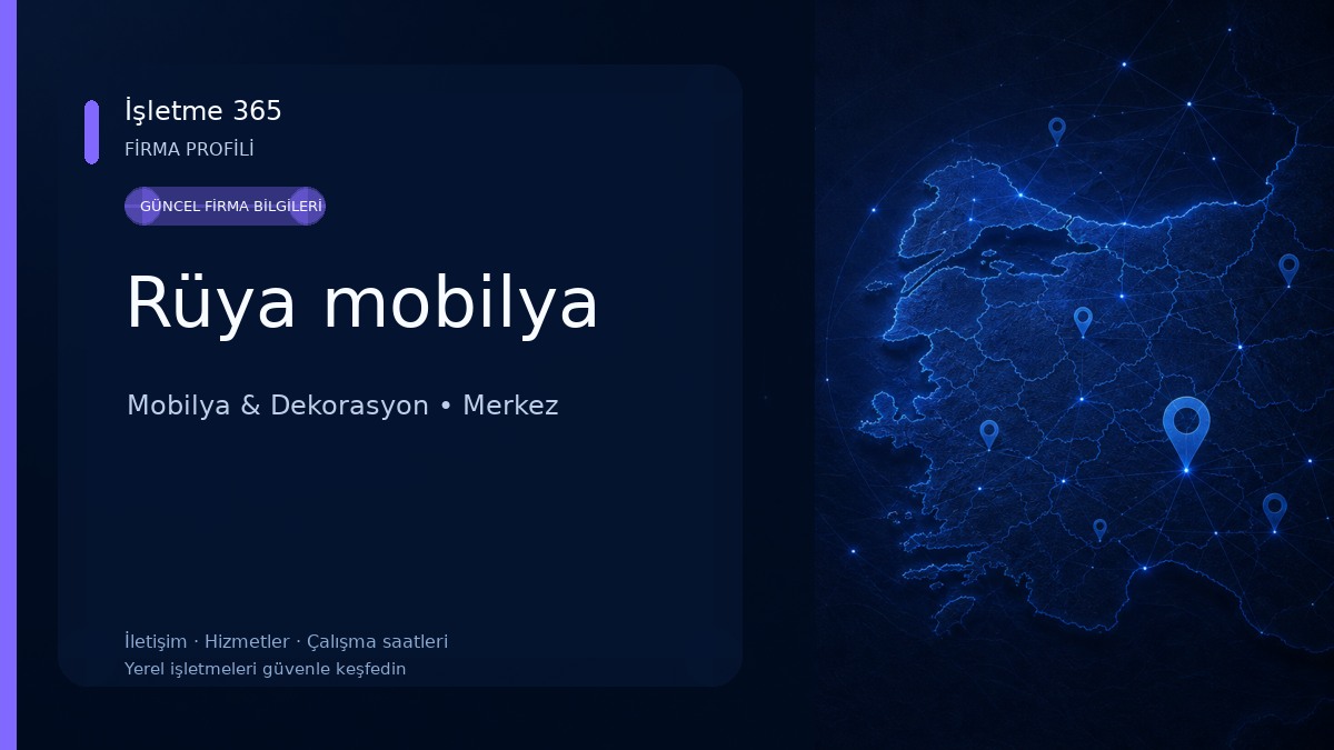 Rüya mobilya Mobilya & Dekorasyon