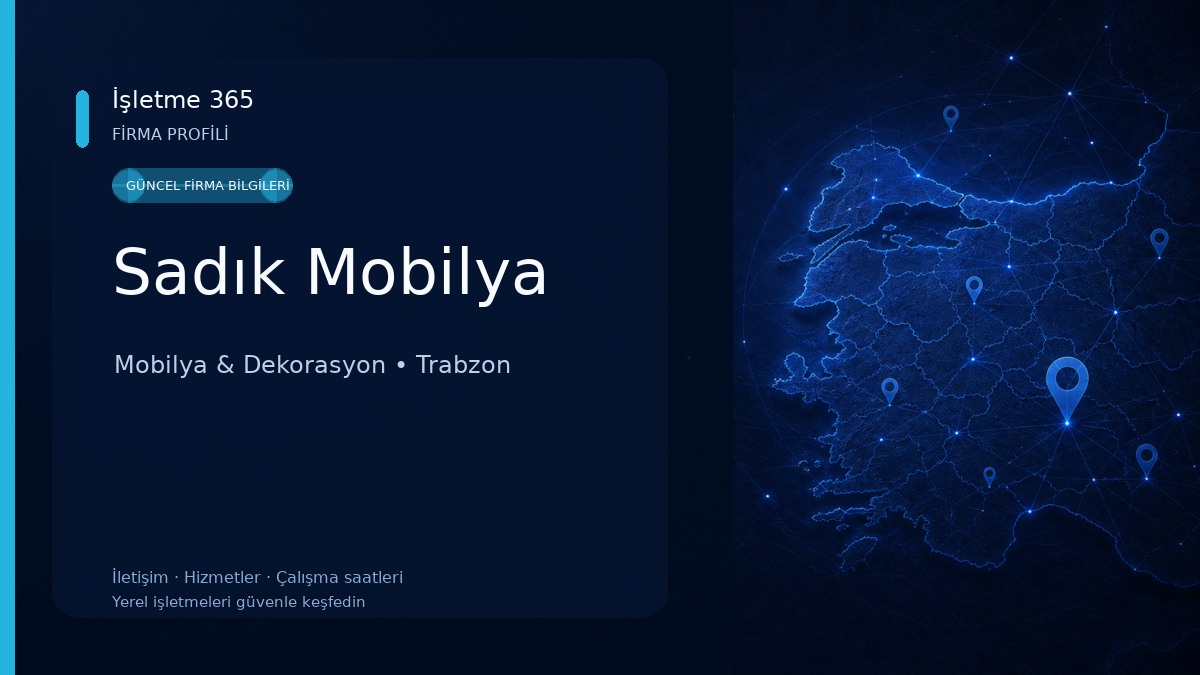 Sadık Mobilya Mobilya & Dekorasyon