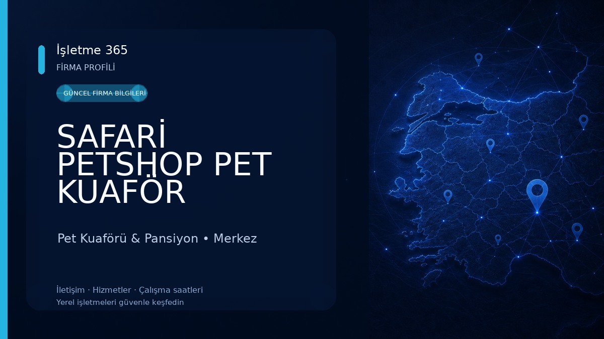 SAFARİ PETSHOP PET KUAFÖR Pet Kuaförü & Pansiyon