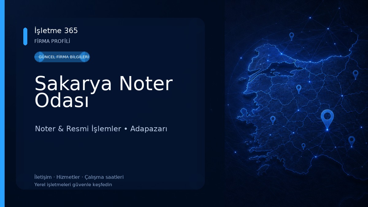 Sakarya Noter Odası 