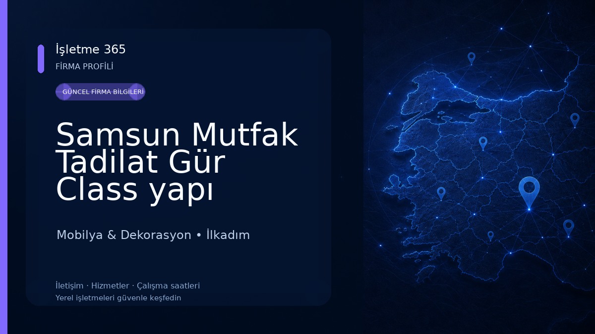Samsun Mutfak Tadilat Gür Class yapı Dekorasyon Mobilya & Dekorasyon