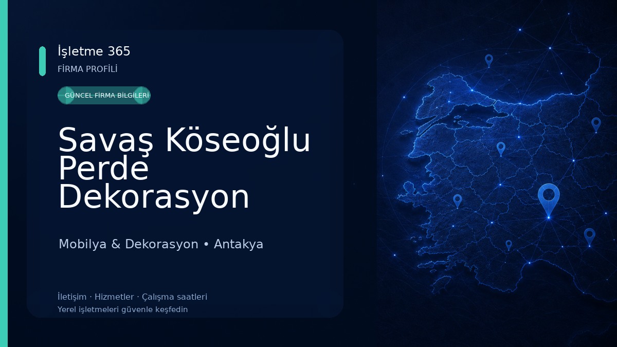 Savaş Köseoğlu Perde Dekorasyon Mobilya-Bambi Yatak Hatay Odabaşı Şube Mobilya & Dekorasyon