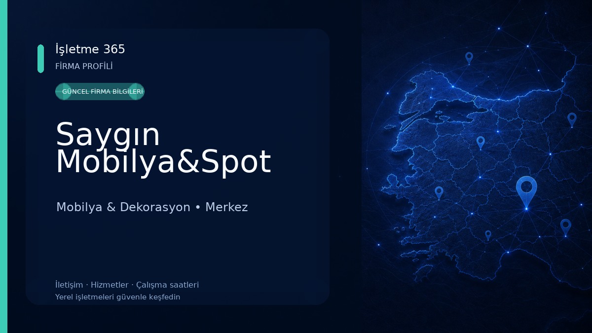 Saygın Mobilya&Spot