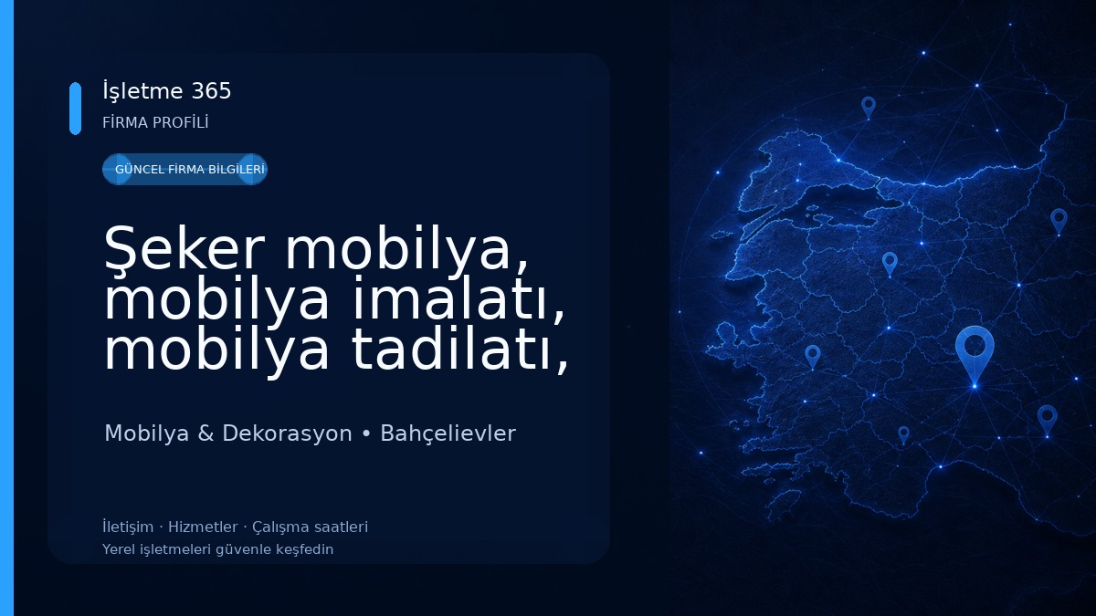 Şeker mobilya, mobilya imalatı, mobilya tadilatı, Ev dekorasyonu