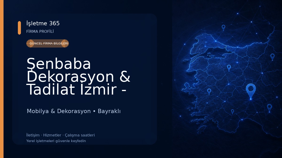 Şenbaba Dekorasyon & Tadilat İzmir - Banyo Tadilat - Mutfak Tadilatı - Anahtar Teslim Komple Ev Tadilat Mobilya & Dekorasyon