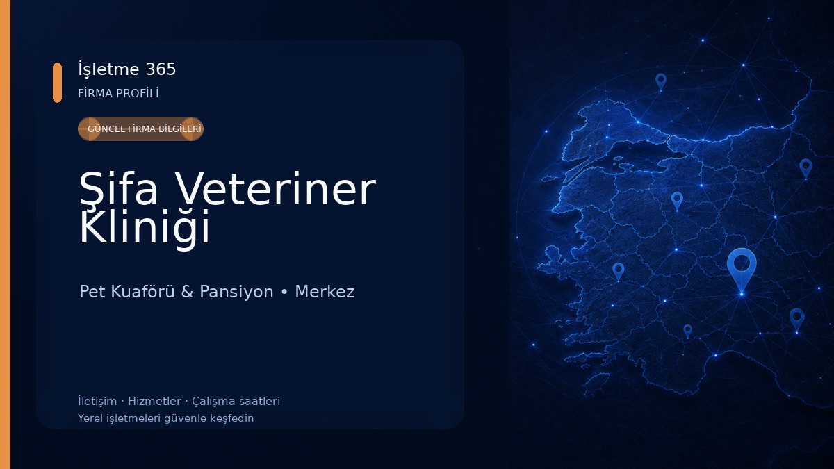 Şifa Veteriner Kliniği Pet Kuaförü & Pansiyon