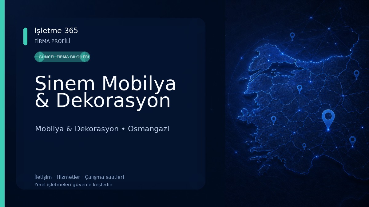 Sinem Mobilya & Dekorasyon Mobilya & Dekorasyon
