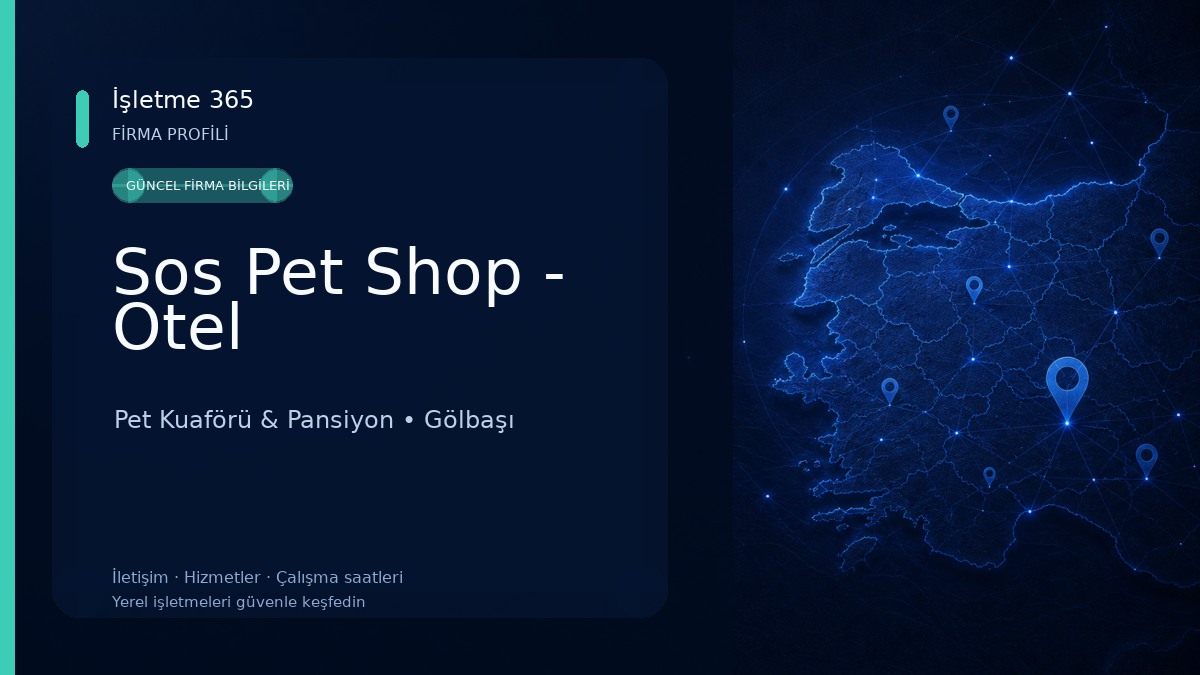 Sos Pet Shop - Otel