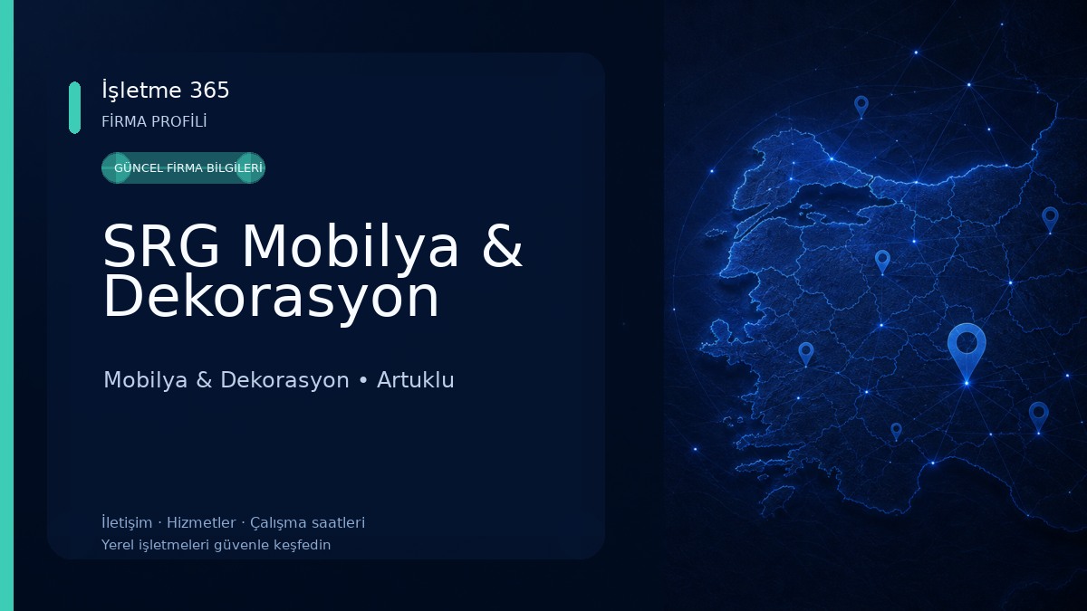SRG Mobilya & Dekorasyon Mobilya & Dekorasyon