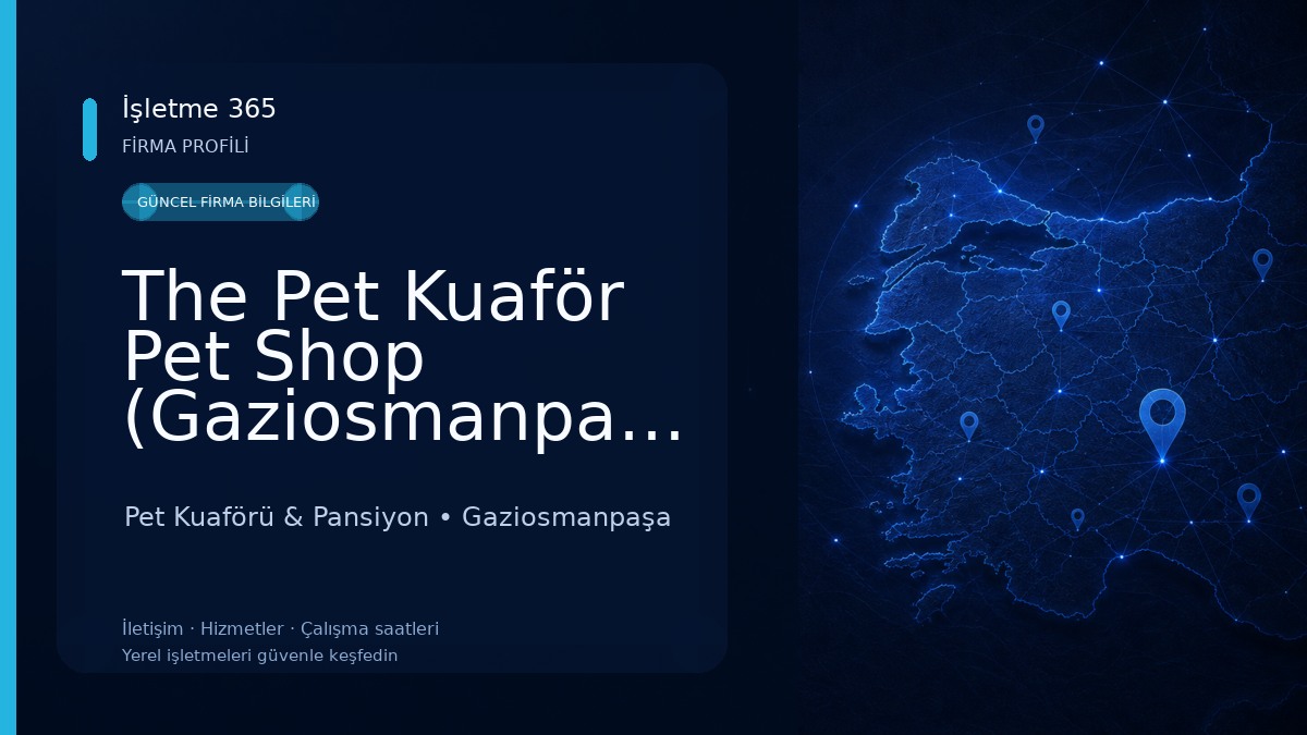 The Pet Kuaför Pet Shop (Gaziosmanpaşa)