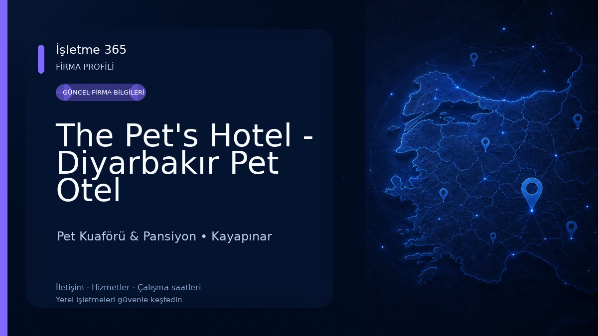 The Pet's Hotel - Diyarbakır Pet Otel 