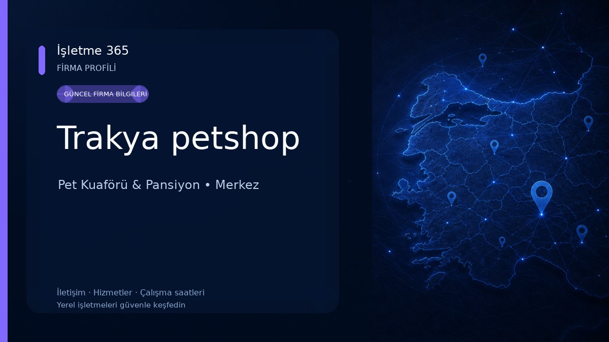 Trakya petshop