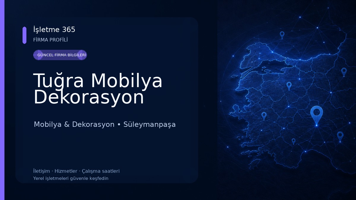 Tuğra Mobilya Dekorasyon Mobilya & Dekorasyon